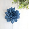 Dog Bloom Collar Flower 4" Faded Blue Jean Dahlia