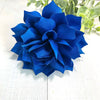 Dog Bloom Collar Flower 4" Federal Blue Dahlia