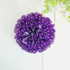Dog Bloom Collar Flower 3.5” Purple Polka Dot