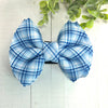 Dog Collar Bow Tie Techno Fabric 5" Dad Shirt Plaid