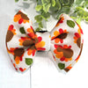 Dog Collar Bow Tie Techno Fabric 5" Turkey