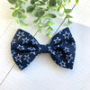 Dog Collar Bow Tie Cotton 5" Oh My Stars