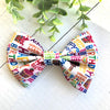 Dog Collar Bow Tie Cotton 5" Happy Birthday