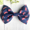 Dog Collar Bow Tie Cotton 5 inch Independence Day