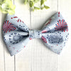 Dog Collar Bow Tie Cotton 5 inch Puppy Youre A Firework