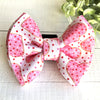 Dog Collar Bow Tie Techno 5" Heart Cookies