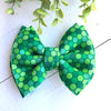 Dog Collar Bow Tie Techno 5" Irish Hexagon