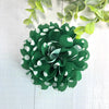 Dog Bloom Collar Flower 3.5” Green Polka Dot