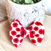 Dog Collar Bow Tie Techno 5" Poppies