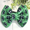 Dog Collar Bow Tie Techno 5" Green Pup Cup